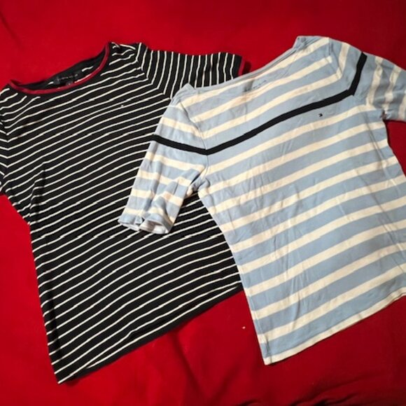 Lot of 8 Women’s Designer T-Shirts –Karl Lagerfeld, Ralph Lauren, Tommy Hilfiger - Picture 8 of 10